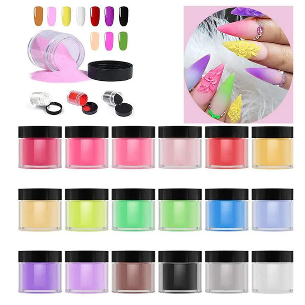 1Oz Nail System Acrylic Powder 2 IN 1 Manicure Dipping Powder French Nude Dust for Nail Extension/Sculpturing/Building "Net-30g"